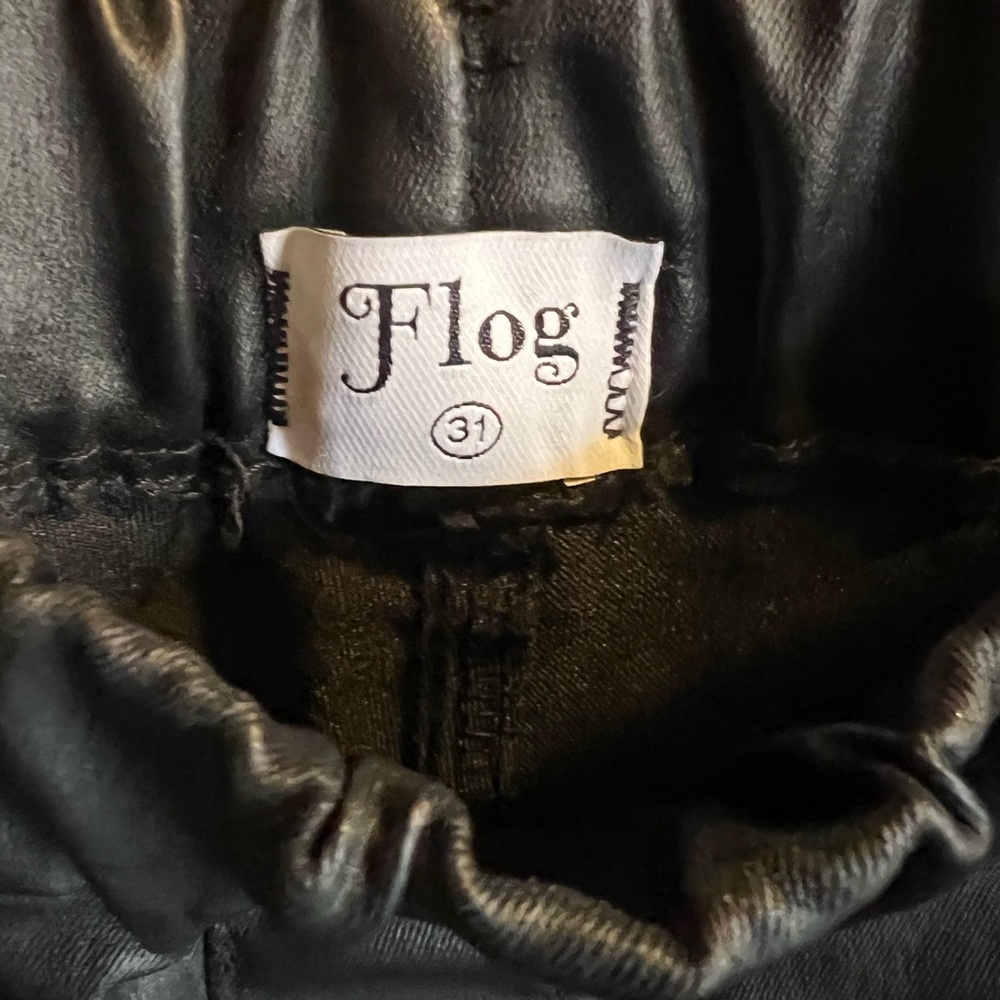 Bevy Flog New without tags never worn pull on can fit 32 also pleather